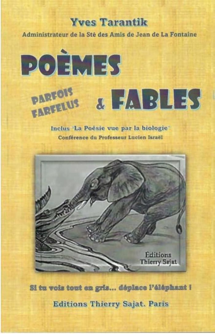 Couverture du livre « POEMES ET FABLES » de Yves Tarantik, librairie Les Contes Infusés à Corte