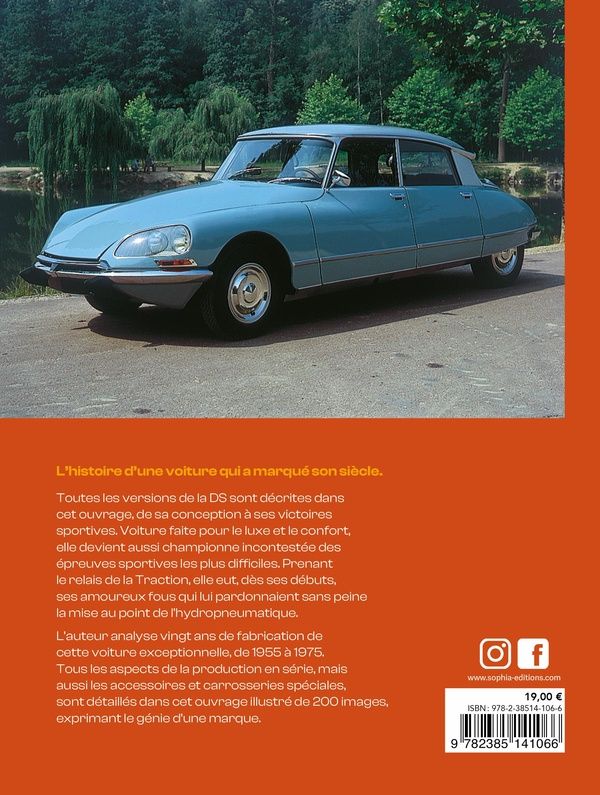 Quatrième de couverture de « Citroën DS : la voiture du siècle »