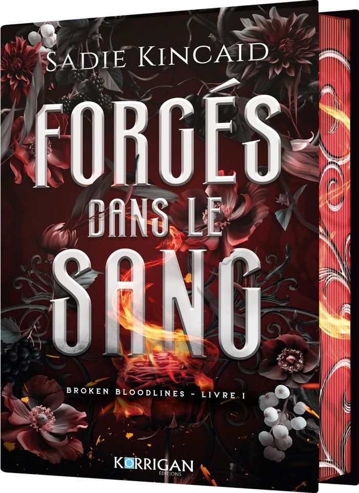Couverture du livre « Forgés dans le sang » de Sadie Kincaid, librairie Les Contes Infusés à Corte