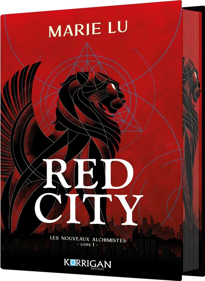 Couverture du livre « LES NOUVEAUX ALCHIMISTES T1 - RED CITY » de Marie Lu, librairie Les Contes Infusés à Corte