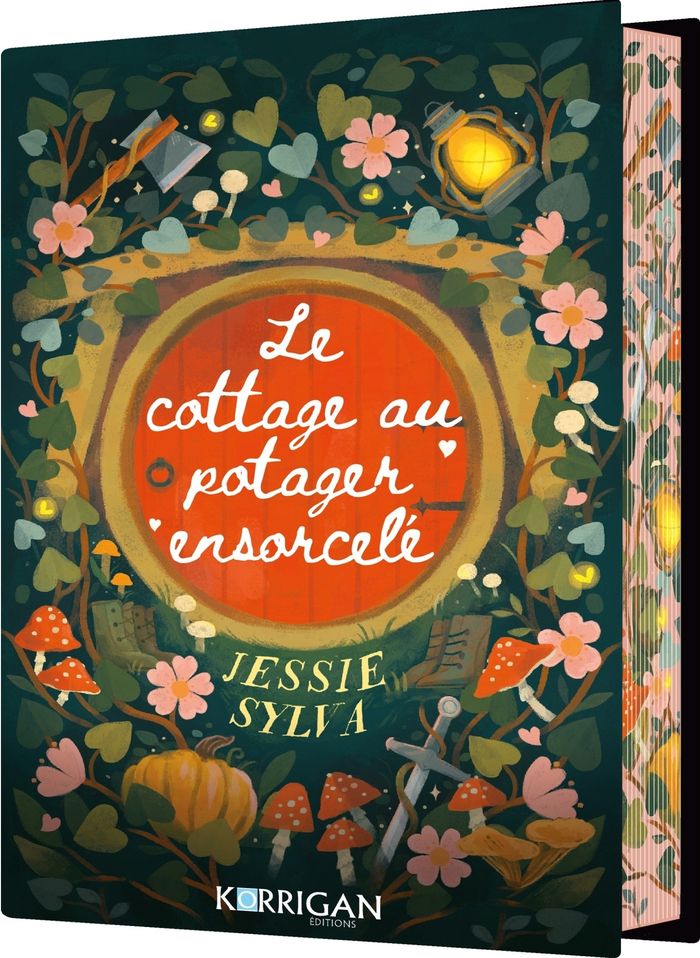 Couverture du livre « LE COTTAGE AU POTAGER ENSORCELE T1 - CONFIDENCES DE CREATURES MAL LUNEES » de Jessie Sylva, librairie Les Contes Infusés à Corte