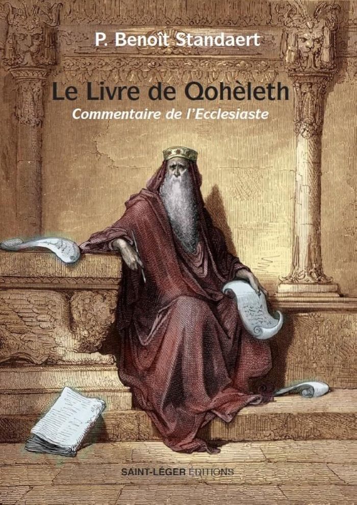 Couverture du livre « Livre de Qohèleth ou Ecclésiaste : commentaire » de Benoît Standaert, librairie Les Contes Infusés à Corte
