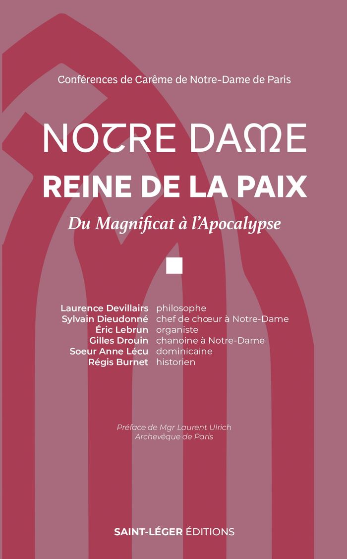 Couverture du livre « Notre Dame reine de la paix : du Magnificat à l'Apocalypse » de Laurence Devillairs, librairie Les Contes Infusés à Corte