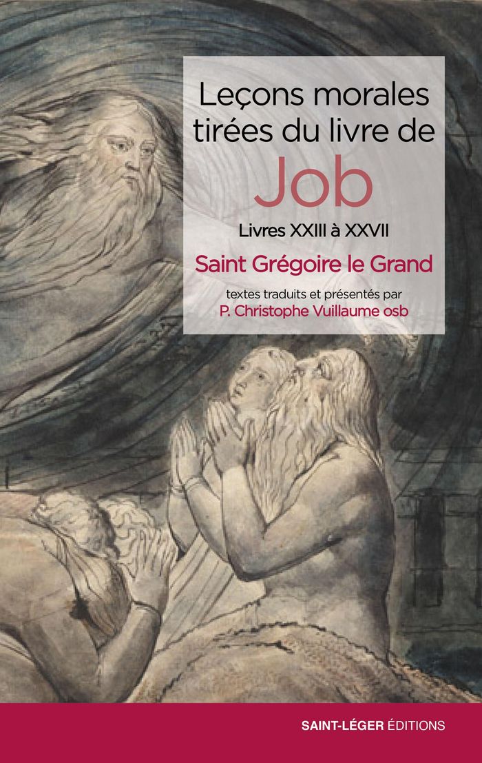 Couverture du livre « Leçons morales tirées du "Livre de Job" » de Grégoire, librairie Les Contes Infusés à Corte