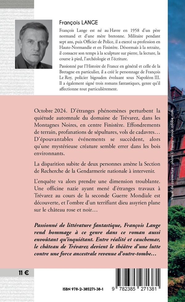 Quatrième de couverture de « Les ombres de Trévarez »