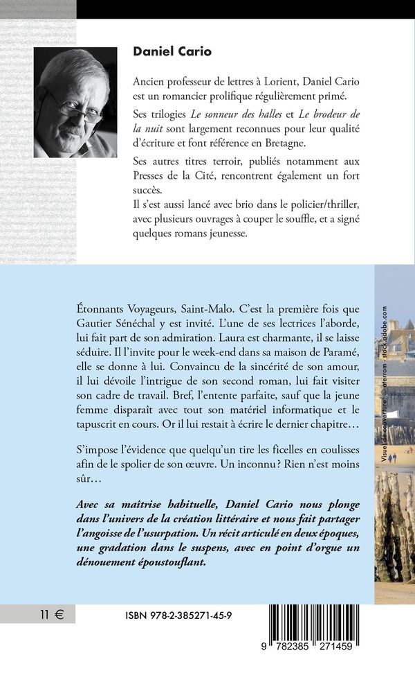 Quatrième de couverture de « Le chapitre maudit »