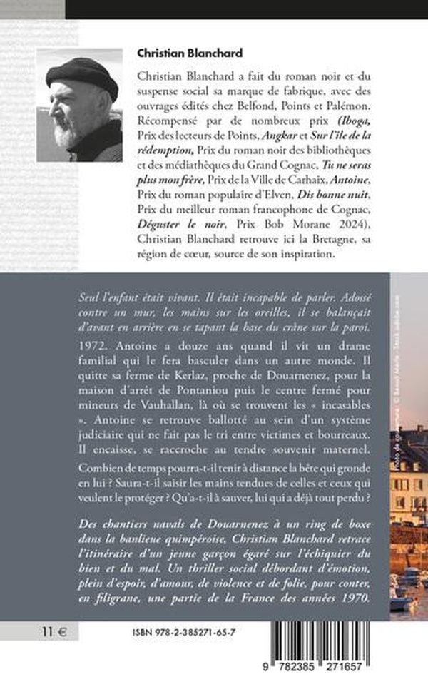Quatrième de couverture de « Antoine »