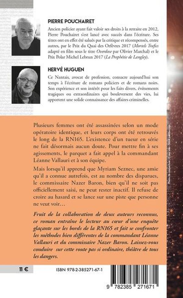 Quatrième de couverture de « Le tueur de la RN165 »
