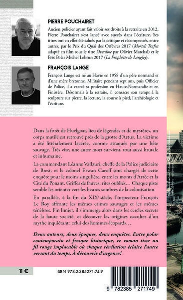 Quatrième de couverture de « Les griffes du passé »