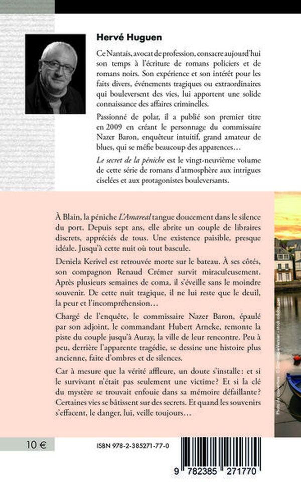 Quatrième de couverture de « Le secret de la péniche : Auray, Blain »
