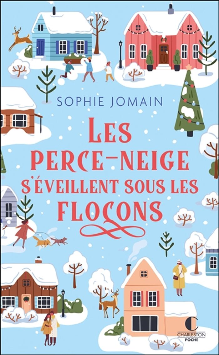 Couverture du livre « Les perce-neige s'éveillent sous les flocons » de Sophie Jomain, librairie Les Contes Infusés à Corte