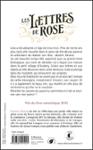 Quatrième de couverture de « Les lettres de Rose : roman »
