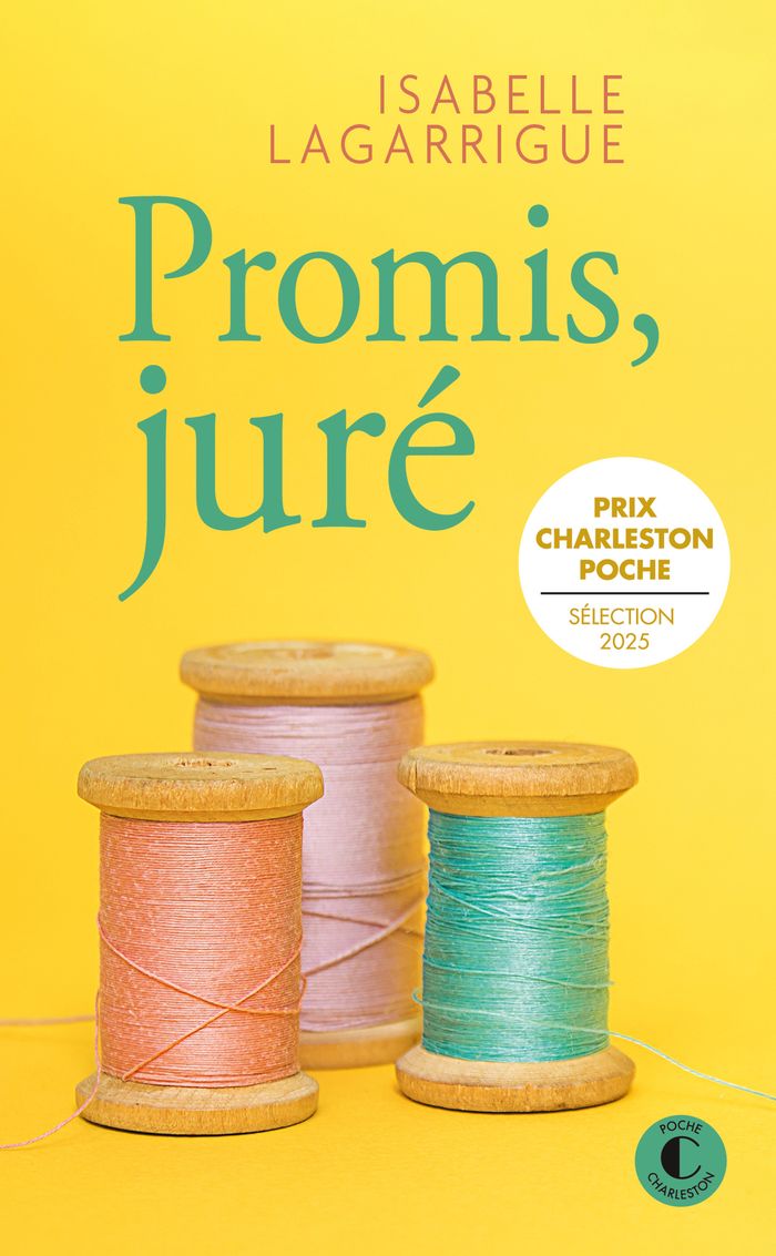 Couverture du livre « Promis, juré : roman » de Isabelle Lagarrigue, librairie Les Contes Infusés à Corte