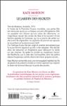 Quatrième de couverture de « LE JARDIN DES SECRETS »