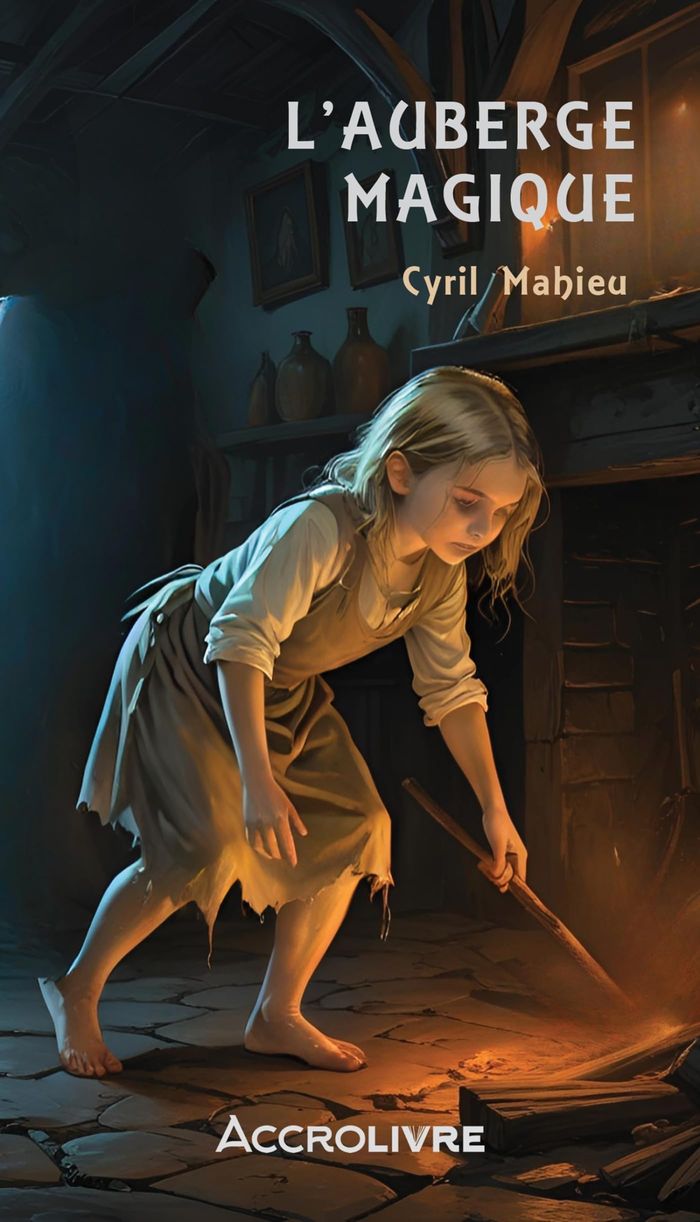 Couverture du livre « L'auberge magique » de Cyril Mahieu, librairie Les Contes Infusés à Corte