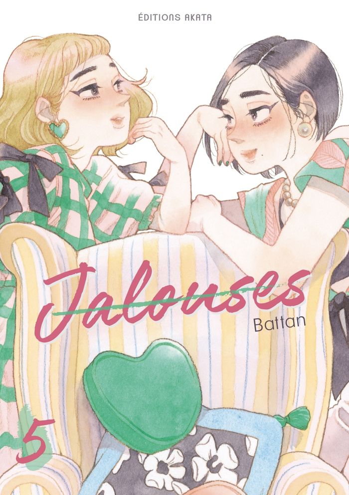 Couverture du livre « Jalouses » de Battan, librairie Les Contes Infusés à Corte