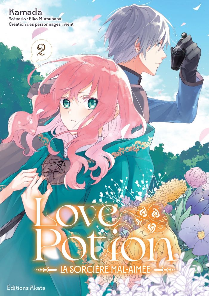 Couverture du livre « LOVE POTION, LA SORCIERE MAL-AIMEE - TOME 02 » de Mutsuhana/kamada, librairie Les Contes Infusés à Corte