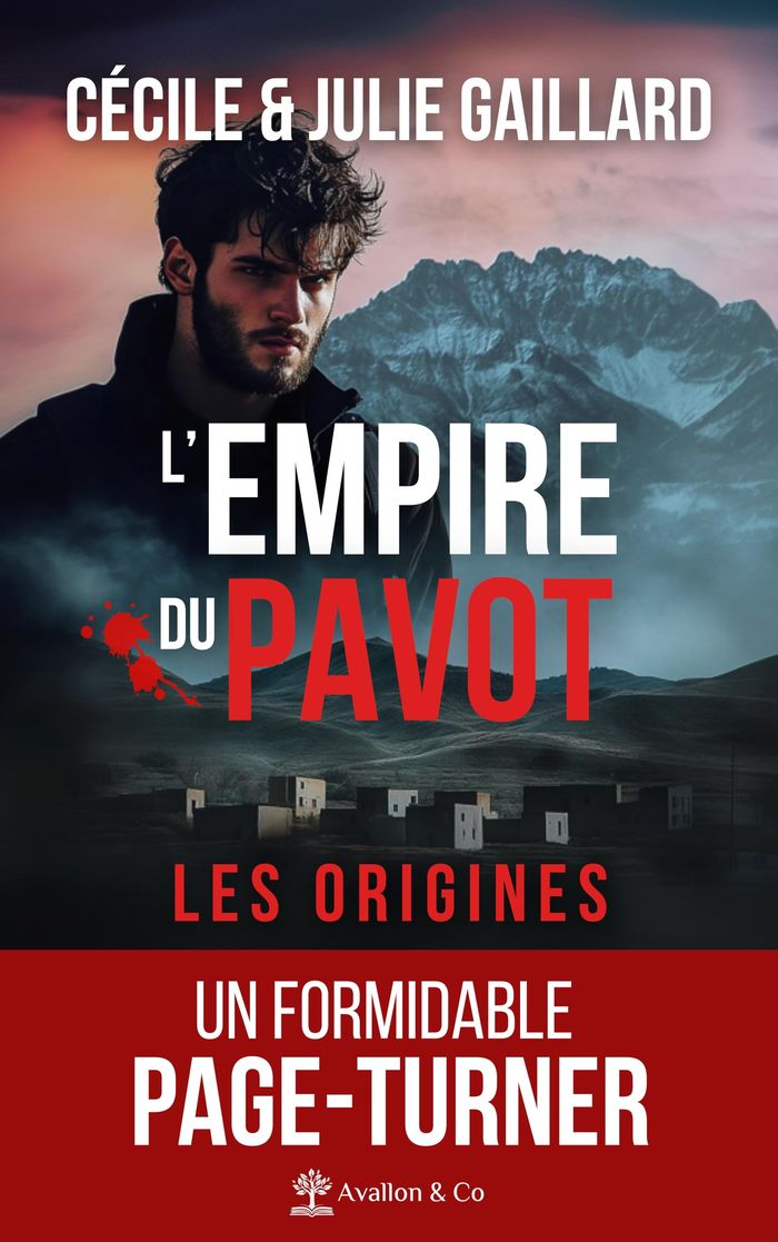 Couverture du livre « L'empire du pavot : les origines » de Cécile Gaillard, librairie Les Contes Infusés à Corte