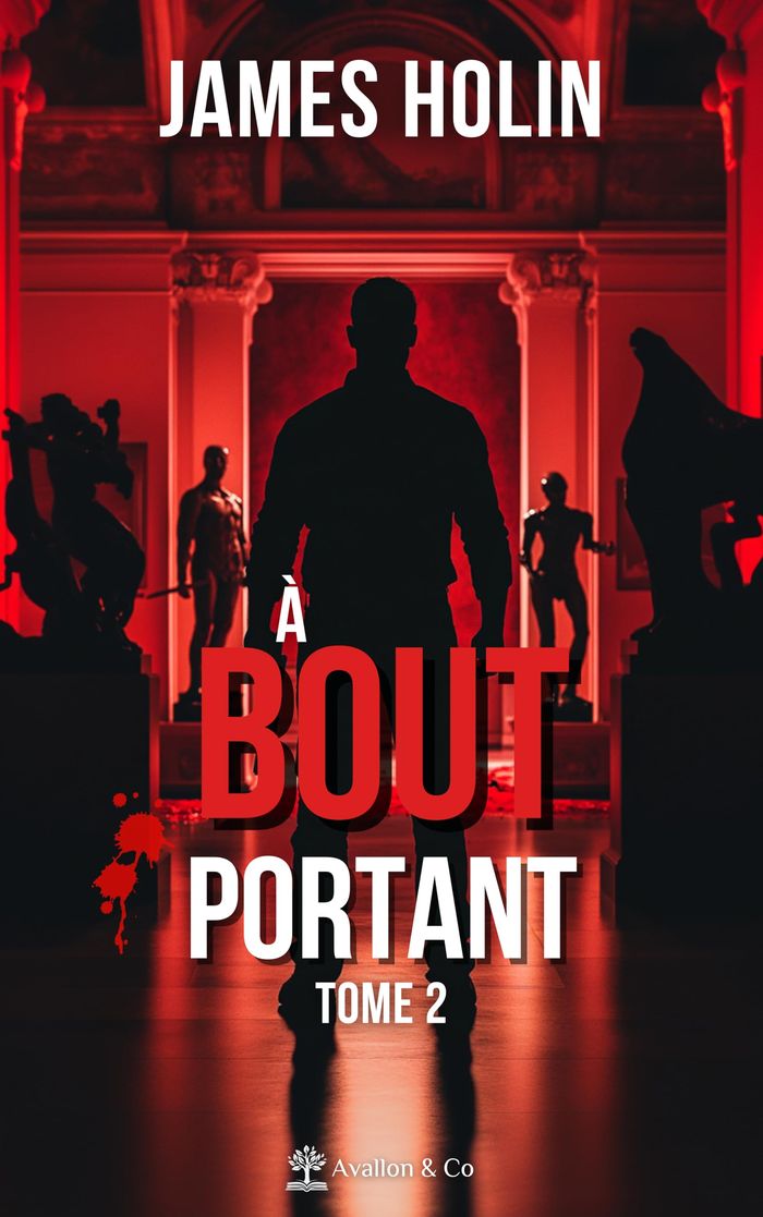 Couverture du livre « À bout-portant : roman » de James Holin, librairie Les Contes Infusés à Corte