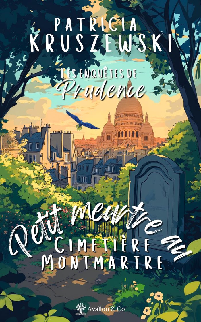 Couverture du livre « Petit meurtre au cimetière Montmartre : roman » de Patricia Kruszewski, librairie Les Contes Infusés à Corte