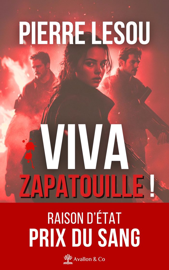 Couverture du livre « Viva Zapatouille ! : roman » de Pierre Lesou, librairie Les Contes Infusés à Corte