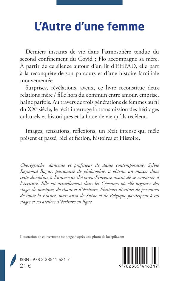 Quatrième de couverture de « L AUTRE D UNE FEMME »