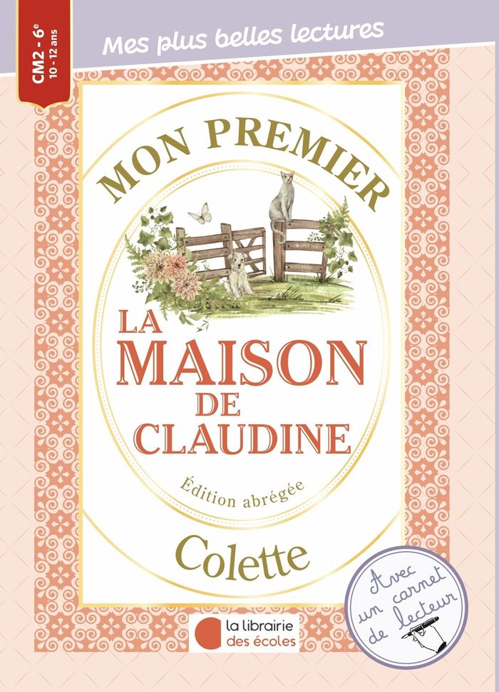 Couverture du livre « La maison de Claudine » de Colette, librairie Les Contes Infusés à Corte