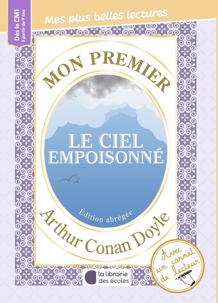 Couverture du livre « Le ciel empoisonné » de Sylvie Mehier de Mathuisieulx, librairie Les Contes Infusés à Corte