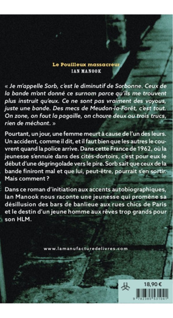 Quatrième de couverture de « Le pouilleux massacreur »