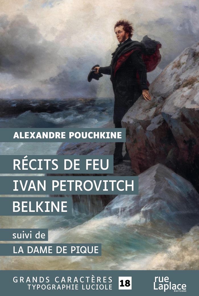 Couverture du livre « Récits de feu Ivan Pétrovitch Bielkine : suivi de La Dame de pique » de Alexandre Pouchkine, librairie Les Contes Infusés à Corte