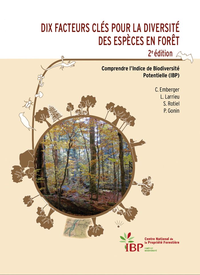 Couverture du livre « DIX FACTEURS CLES POUR LA DIVERSITE DES ESPECES EN FORET 2E EDITION - COMPRENDRE L'INDICE DE BIODIVE », librairie Les Contes Infusés à Corte
