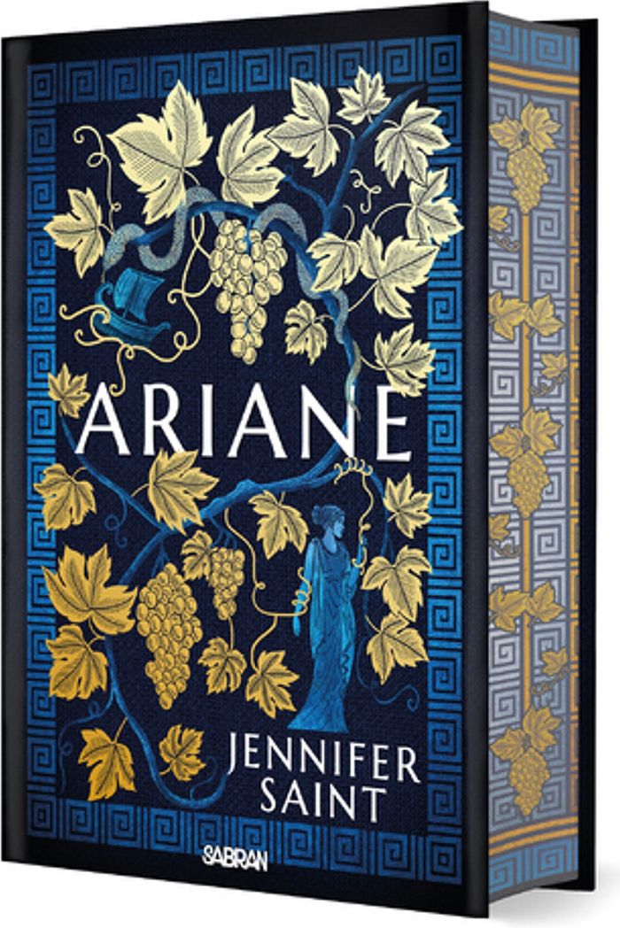 Couverture du livre « Ariane » de Jennifer Saint, librairie Les Contes Infusés à Corte