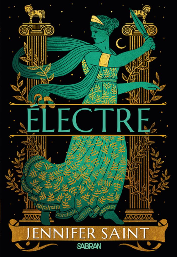 Couverture du livre « Électre » de Jennifer Saint, librairie Les Contes Infusés à Corte