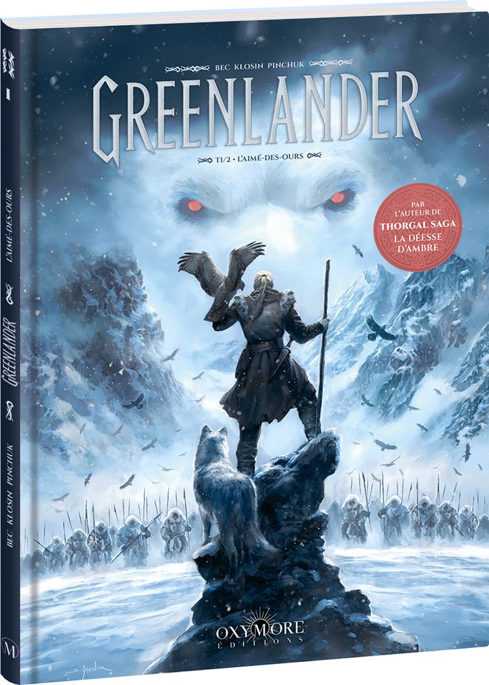 Couverture du livre « Greenlander : l'aimé-des-ours » de Christophe BEC, librairie Les Contes Infusés à Corte
