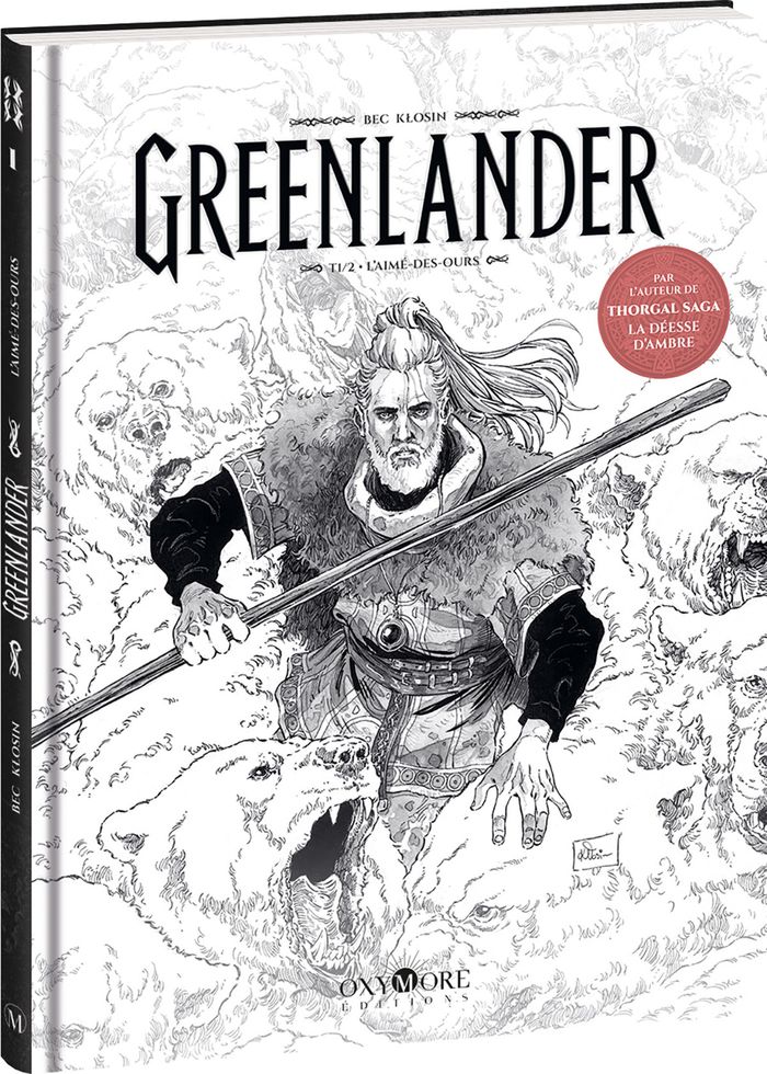 Couverture du livre « Greenlander : l'aimé-des-ours » de Christophe BEC, librairie Les Contes Infusés à Corte