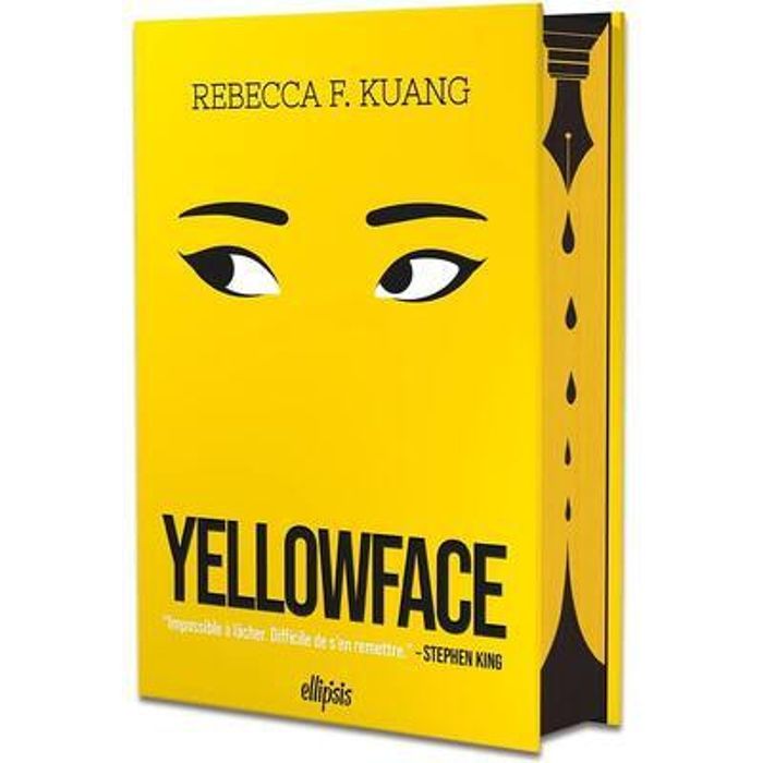 Couverture du livre « Yellowface » de Rebecca F. Kuang, librairie Les Contes Infusés à Corte