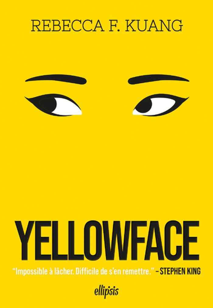 Couverture du livre « Yellowface » de Rebecca F. Kuang, librairie Les Contes Infusés à Corte