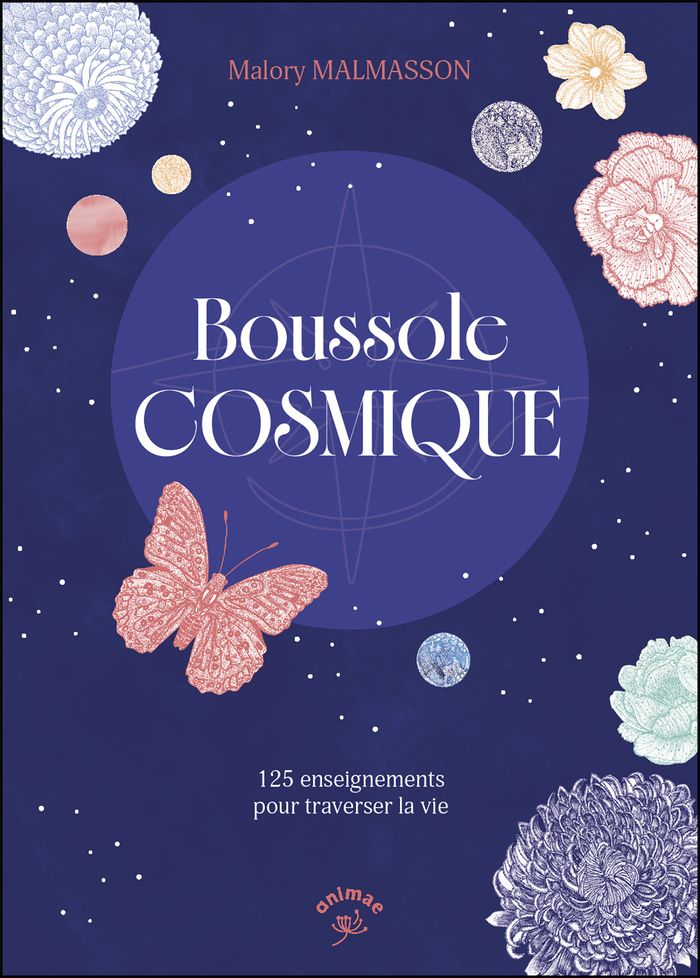 Couverture du livre « Boussole cosmique » de Malory Malmasson, librairie Les Contes Infusés à Corte