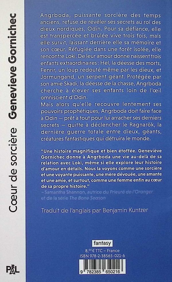Quatrième de couverture de « COEUR DE SORCIERE (POCHE) »