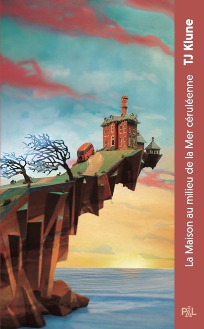 Couverture du livre « LA MAISON AU MILIEU DE LA MER CERULEENNE (POCHE) » de Tj Klune, librairie Les Contes Infusés à Corte