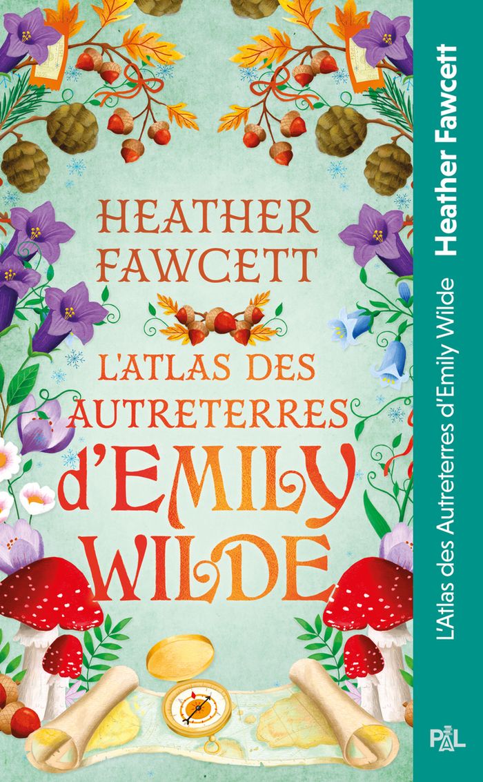 Couverture du livre « EMILY WILDE - TOME 02 L'ATLAS DES AUTRETERRES D'EMILY WILDE - VOL02 » de Heather Fawcett, librairie Les Contes Infusés à Corte