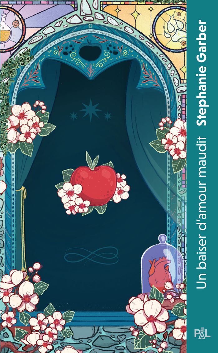 Couverture du livre « Un baiser d'amour maudit » de Stéphanie Garber, librairie Les Contes Infusés à Corte