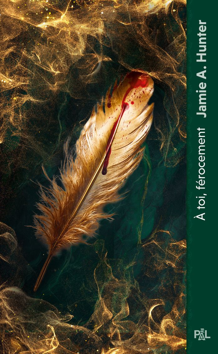Couverture du livre « À toi , férocement » de Jaimie Applegate Hunter, librairie Les Contes Infusés à Corte