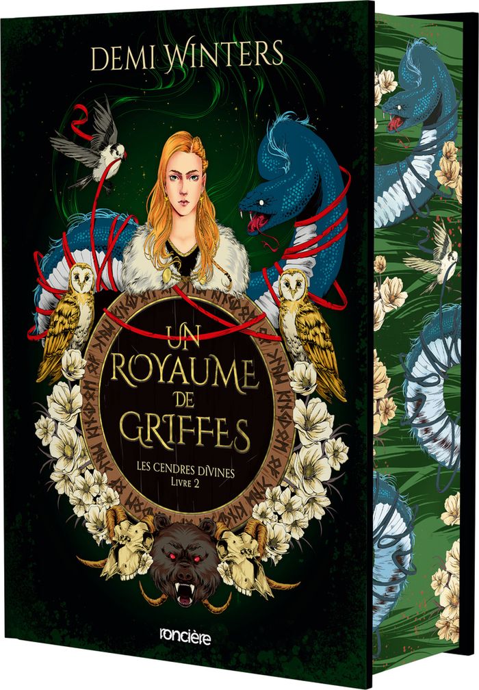 Couverture du livre « Un royaume de griffes » de Demi Winters, librairie Les Contes Infusés à Corte