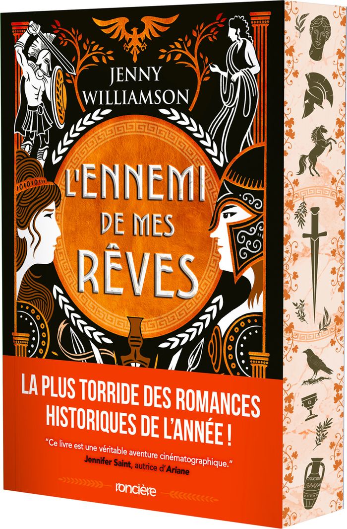 Couverture du livre « L'ennemi de mes rêves » de Jenny Williamson, librairie Les Contes Infusés à Corte
