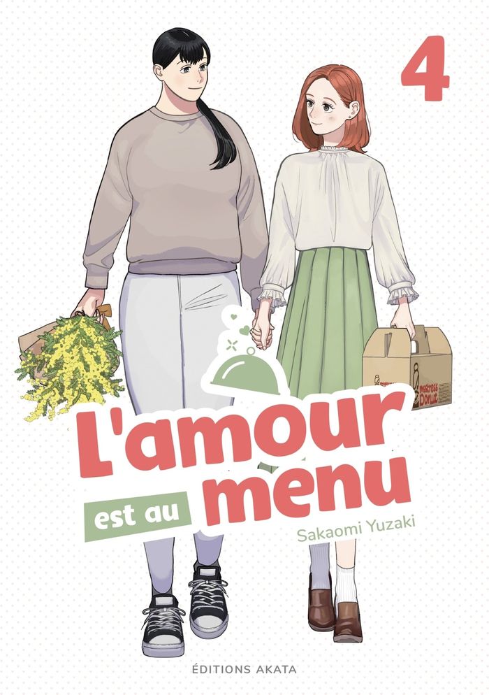 Couverture du livre « L'amour est au menu » de Sakaomi Yuzaki, librairie Les Contes Infusés à Corte