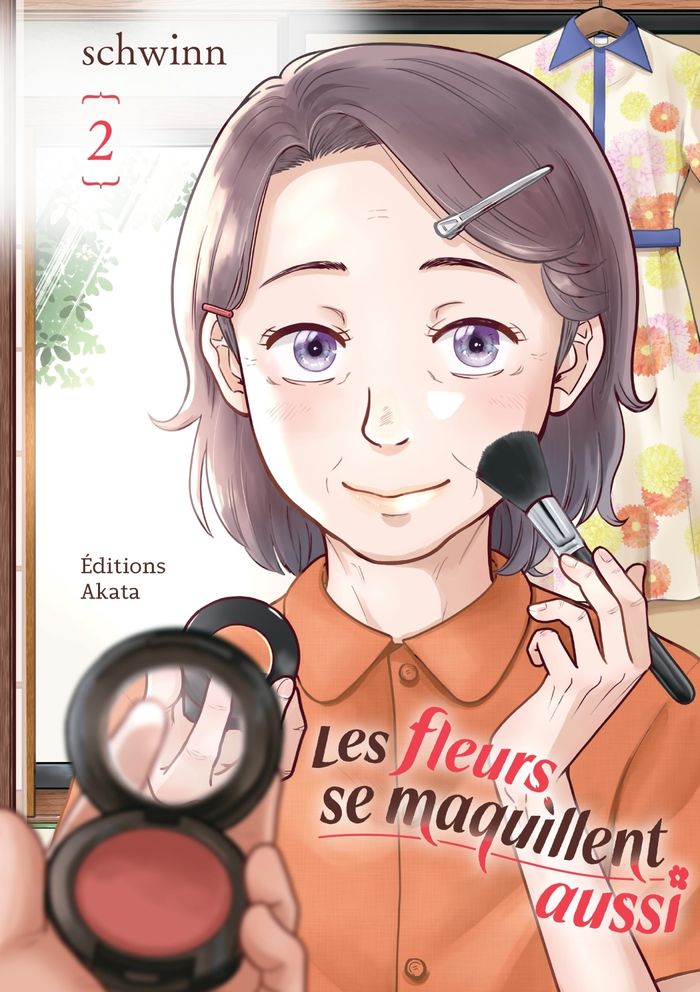 Couverture du livre « Les fleurs se maquillent aussi » de Schwinn, librairie Les Contes Infusés à Corte