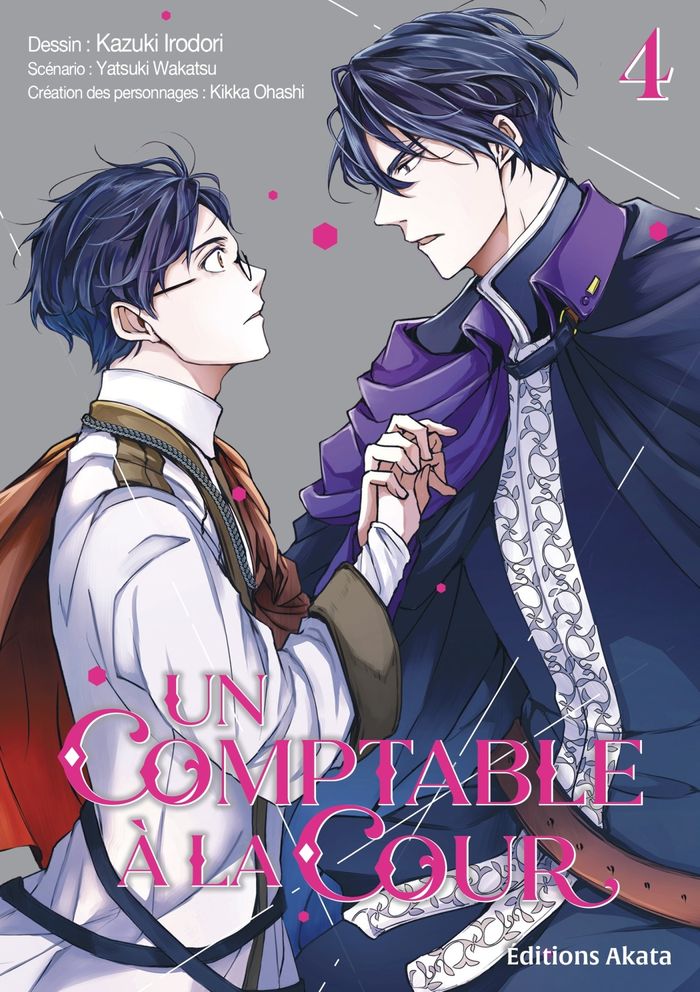 Couverture du livre « Un comptable à la cour » de Kazuki Irodori, librairie Les Contes Infusés à Corte