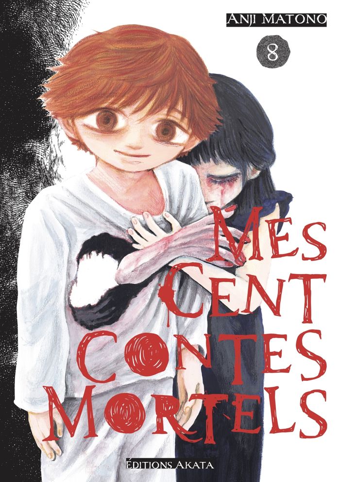 Couverture du livre « Mes cent contes mortels » de Anji Matono, librairie Les Contes Infusés à Corte