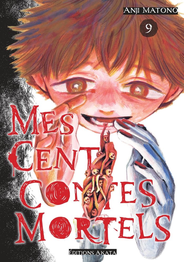 Couverture du livre « Mes cent contes mortels » de Anji Matono, librairie Les Contes Infusés à Corte